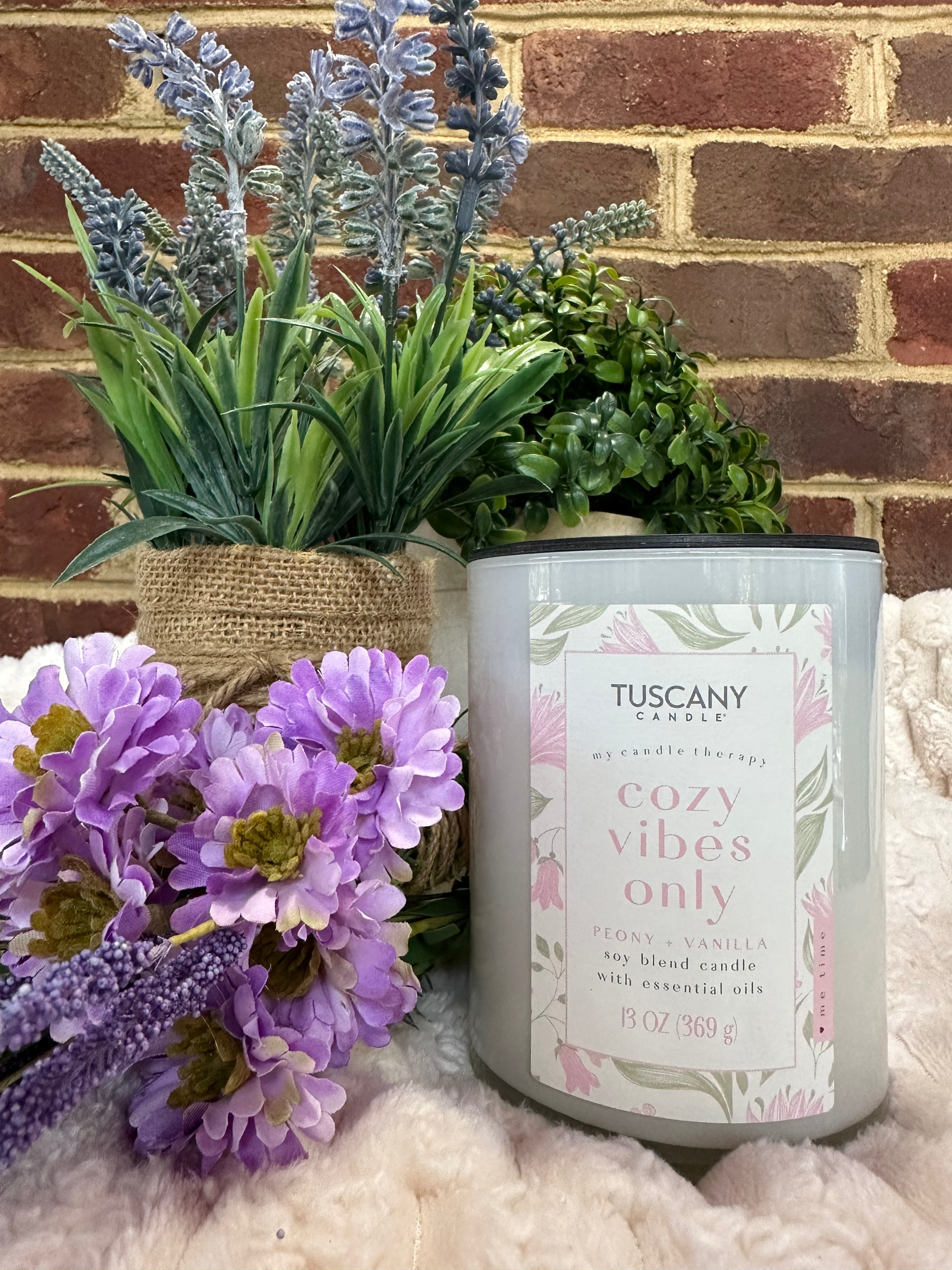 Candle “Cozy Vibes Only”
