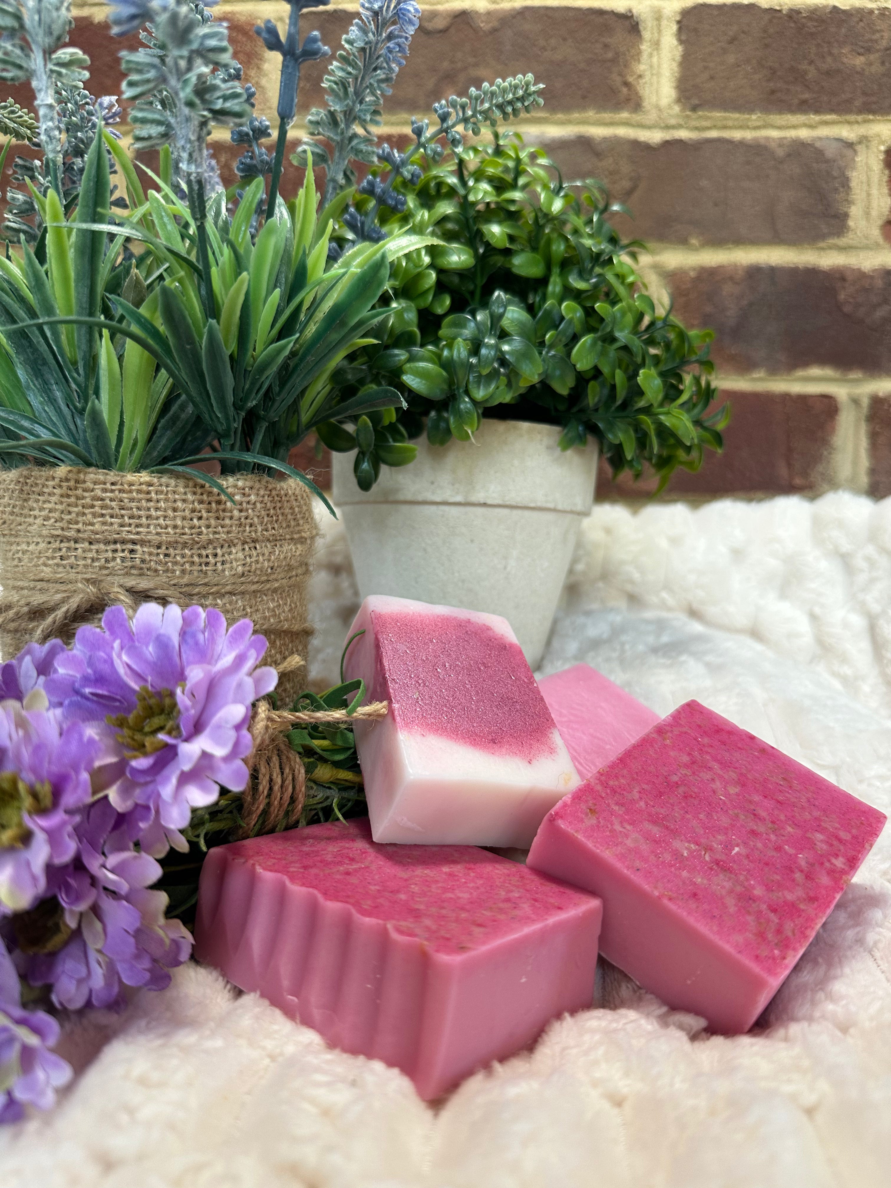 Handcrafted Soap Bar (Watermelon Sugar)