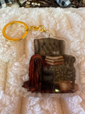 A Book Lovers Keychain
