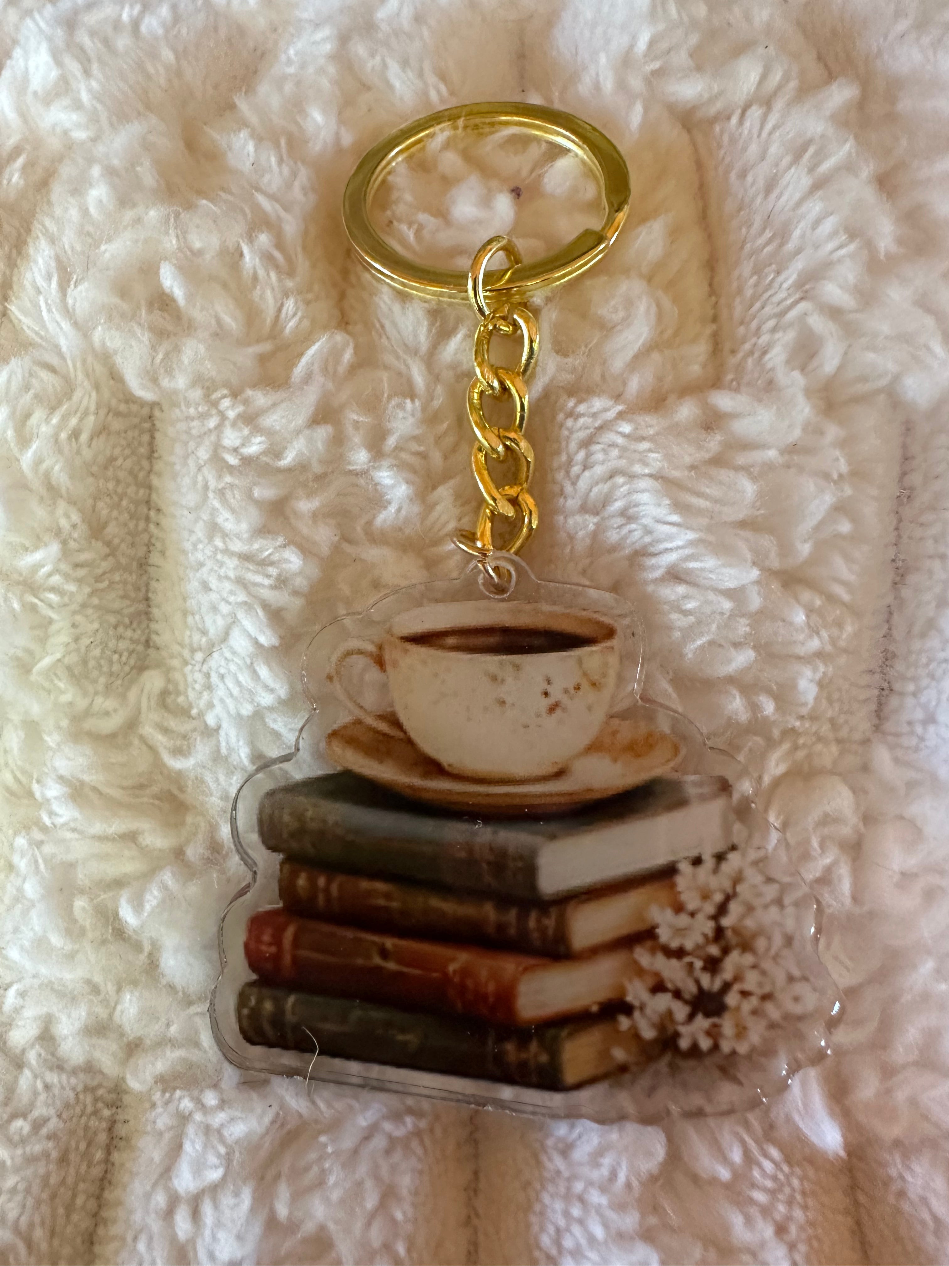 A Book Lovers Keychain