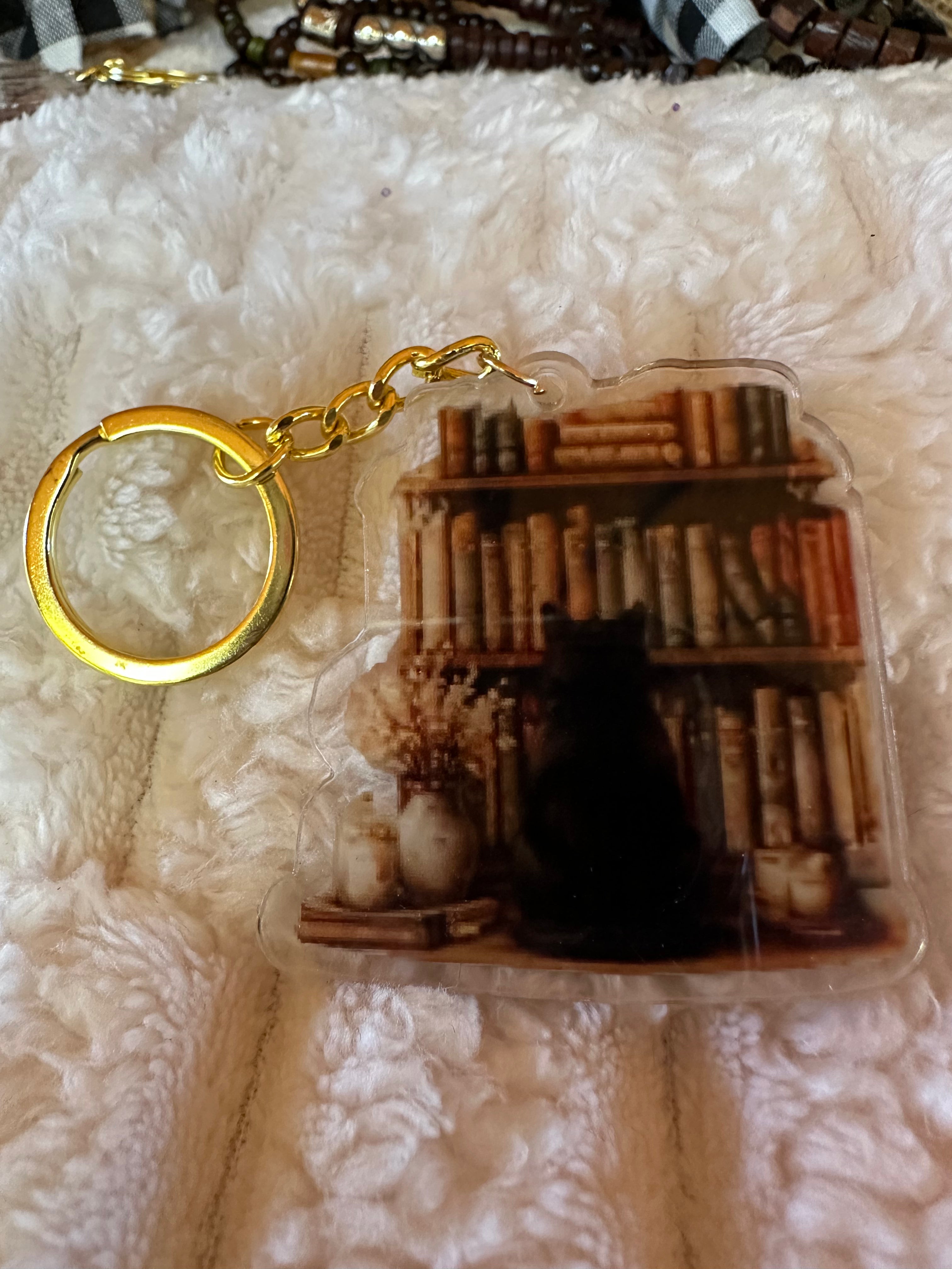 A Book Lovers Keychain