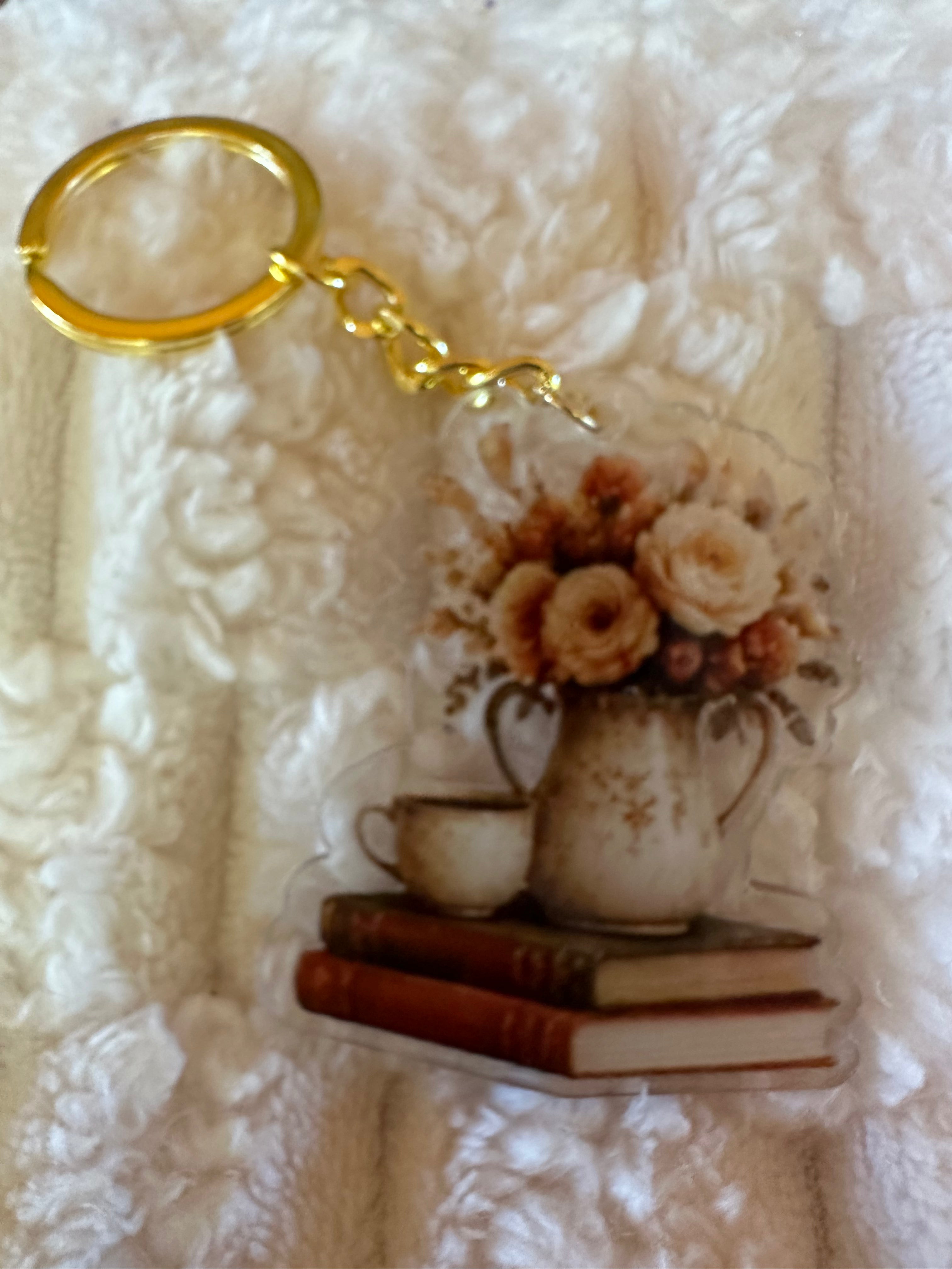 A Book Lovers Keychain