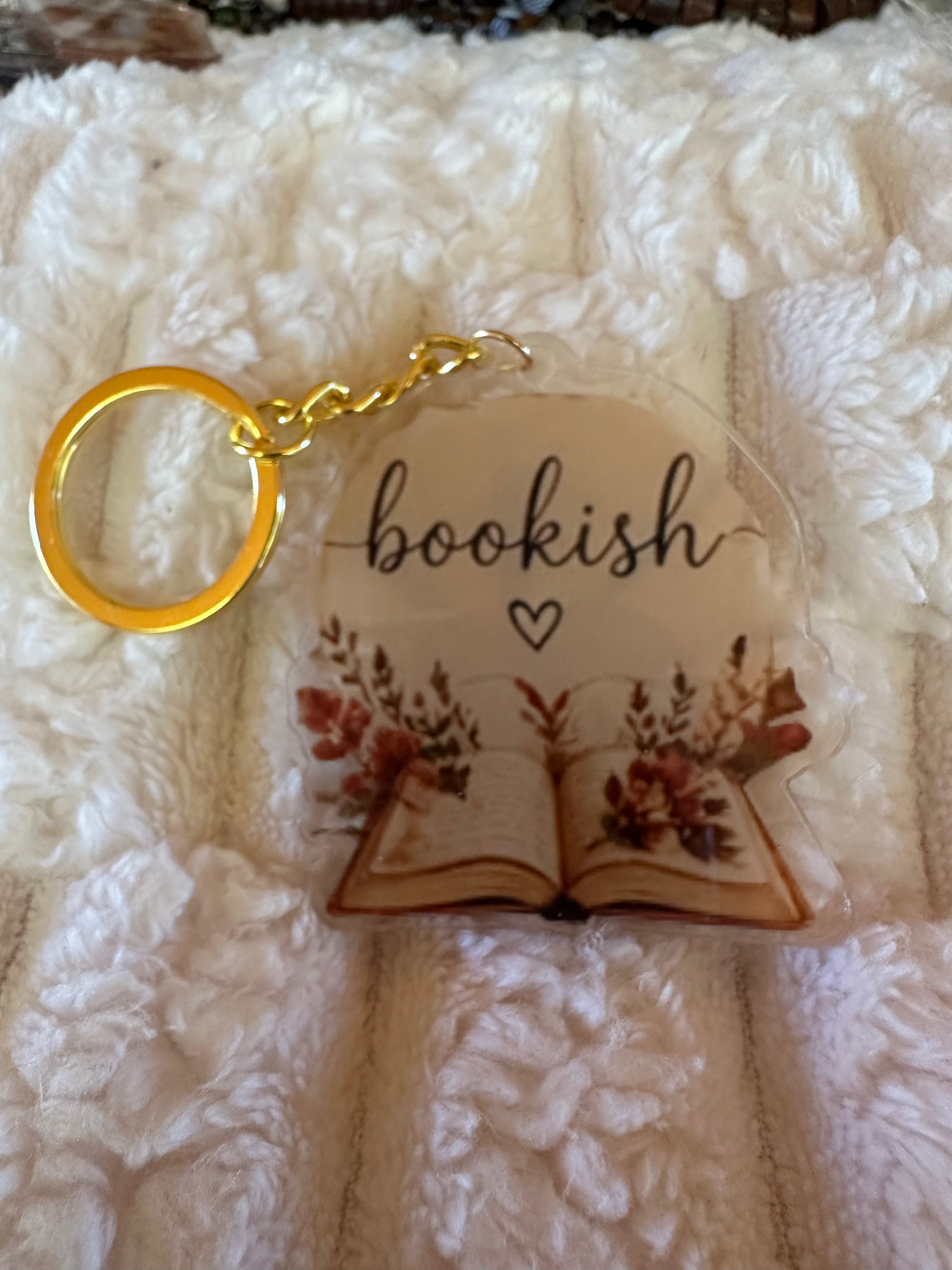A Book Lovers Keychain