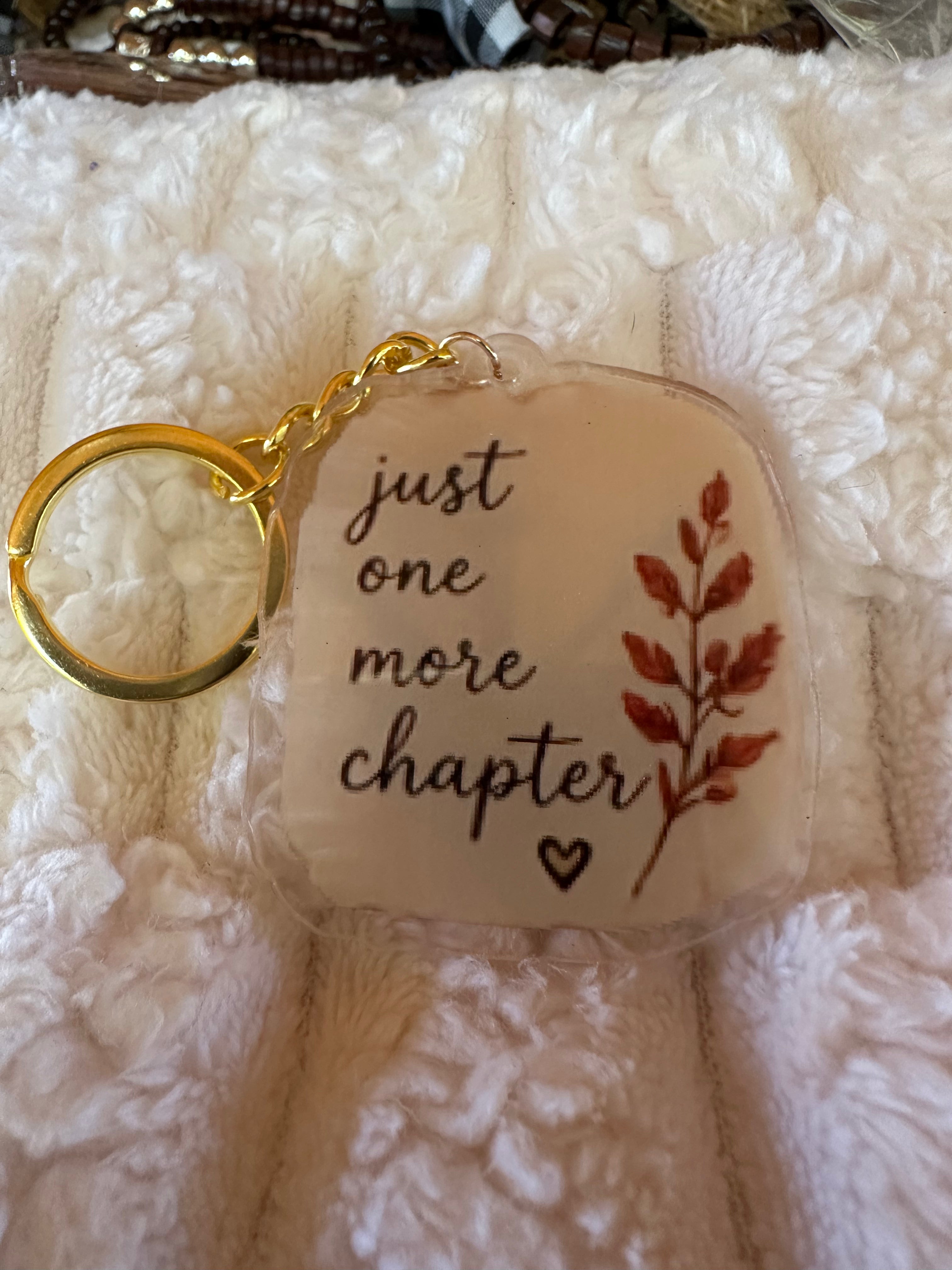 A Book Lovers Keychain