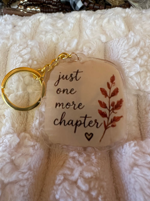 A Book Lovers Keychain