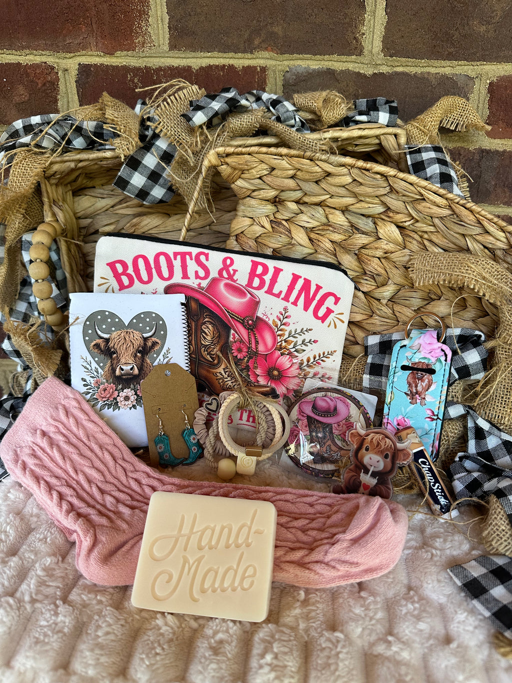 Boots & Bling Gift Basket